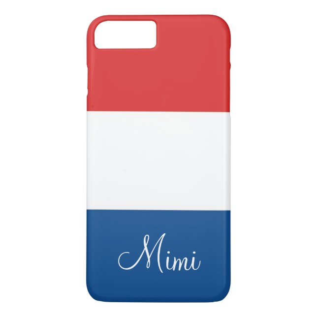 Flag of France Personalised Case-Mate iPhone Case (Back)
