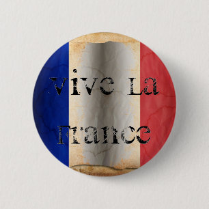 Flag of France Pinback Button