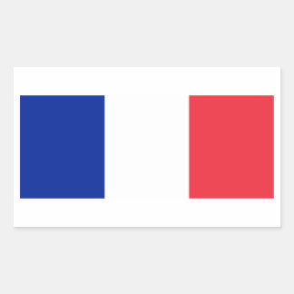 Flag of France Rectangular Sticker