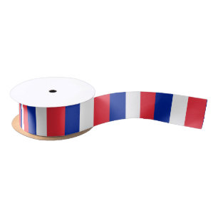 Flag of France ribbon Satin Ribbon