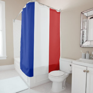 Flag of France Shower Curtain