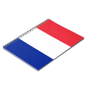 Flag of France Spiral Notebook