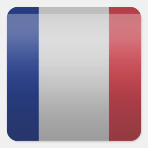 Flag of France Square Sticker