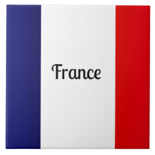 Flag of France Tile