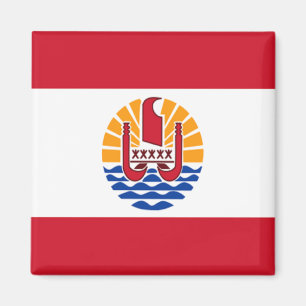 Flag of French Polynesia Magnet