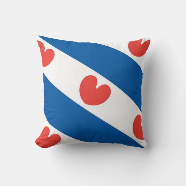 Flag of Friesland Cushion (Front)