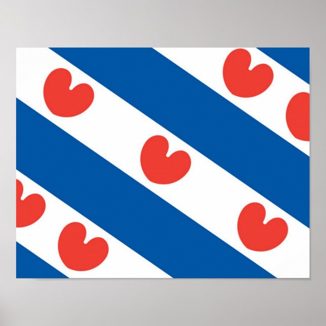 Flag of Friesland Poster (Front)