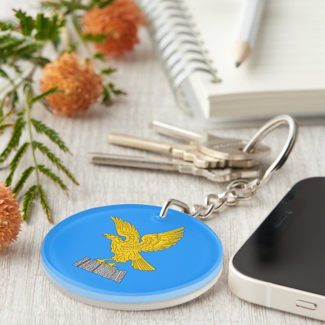 Flag of Friuli-Venezia Giulia (Italy)  Key Ring (Front Right)