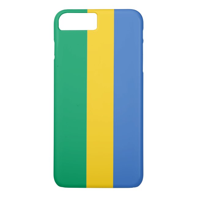 Flag of Gabon Case-Mate iPhone Case (Back)