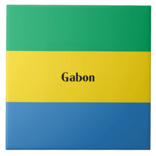 Flag of Gabon Tile