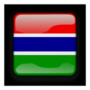 Flag of Gambia Poster