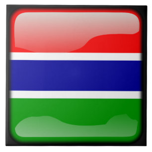 Flag of Gambia Tile