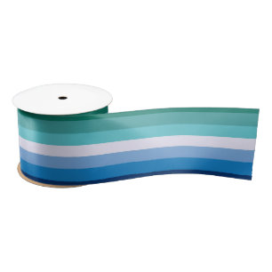 Flag of Gay Men (LGBT Symbol) (Gay Pride) (MLM) ⚣ Satin Ribbon