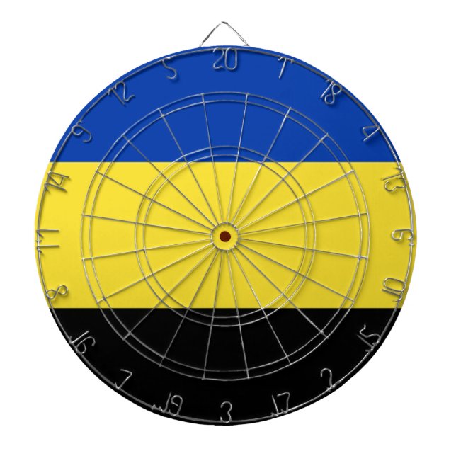 Flag of Gelderland Dartboard (Front)