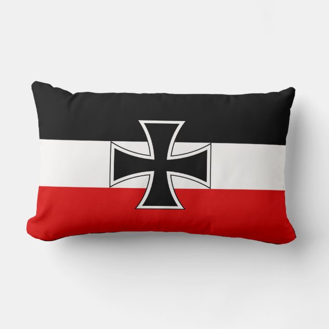 Flag of German Empire Lumbar Cushion (Front)