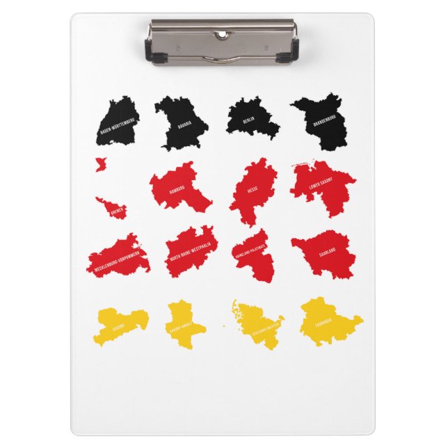 Flag of German States Clipboard (Front)