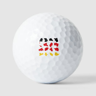 Flag of German States Golf Balls