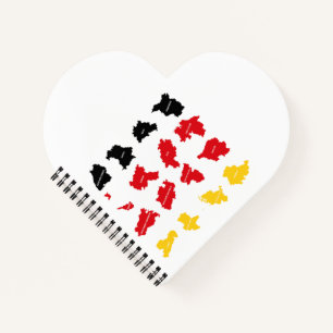 Flag of German States Notebook