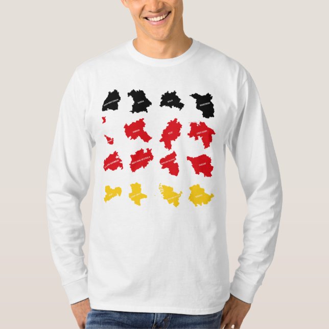 Flag of German States T-Shirt (Front)