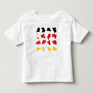 Flag of German States Toddler T-Shirt