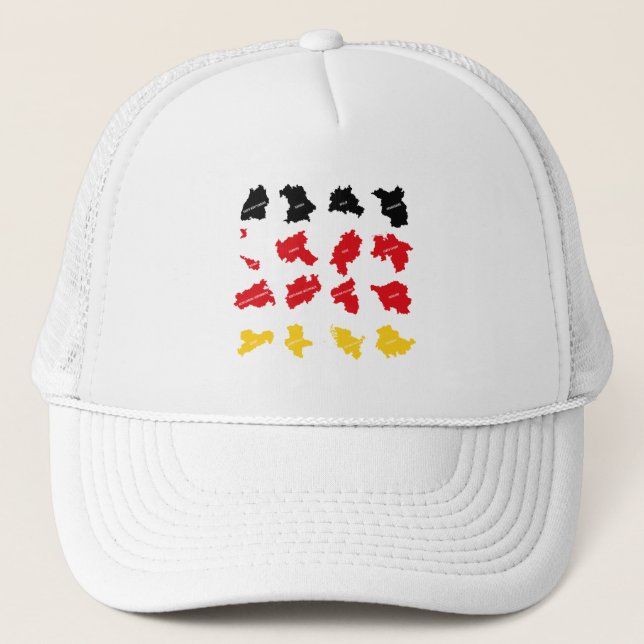 Flag of German States Trucker Hat (Front)