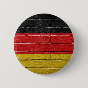 Flag of Germany 6 Cm Round Badge