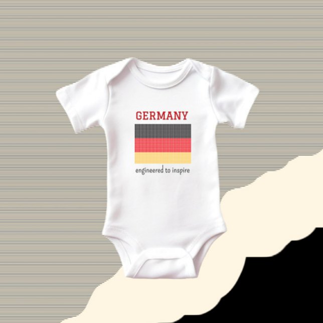 Flag of Germany Baby Bodysuit (Creator Uploaded)