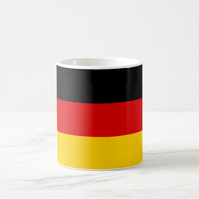 Flag of Germany (Deutschland) Coffee Mug (Center)