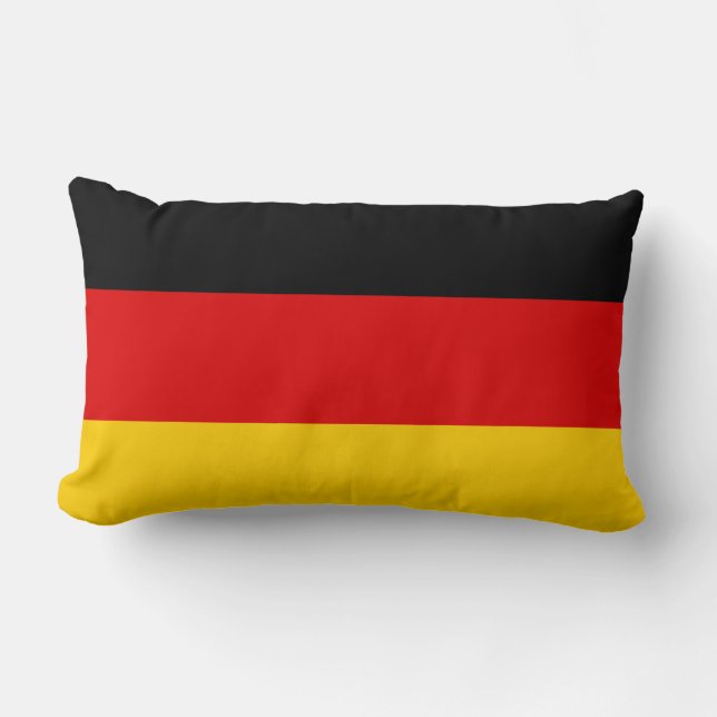 Flag of Germany (Deutschland) Lumbar Cushion (Front)