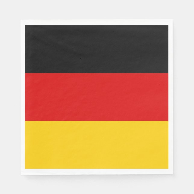Flag of Germany (Deutschland) Napkin (Front)
