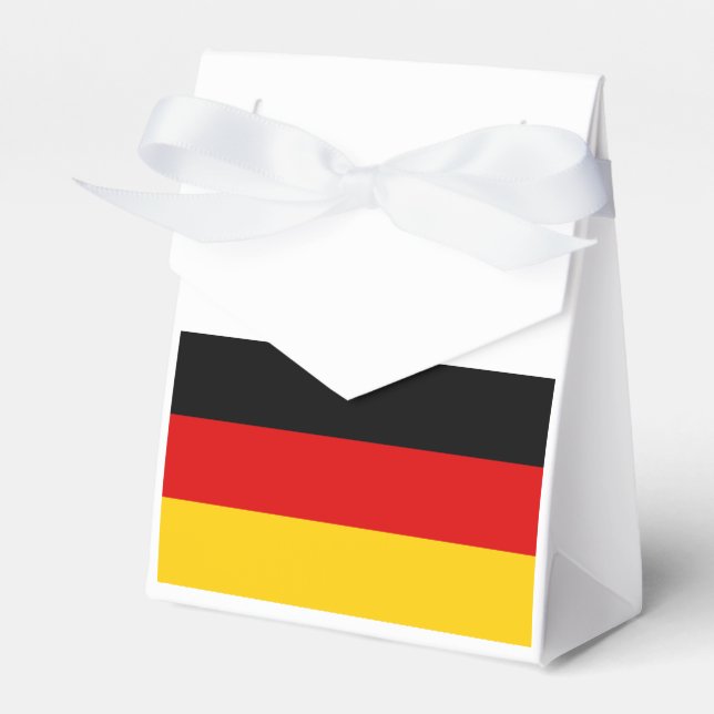 Flag of Germany Favour Box (Front Side)