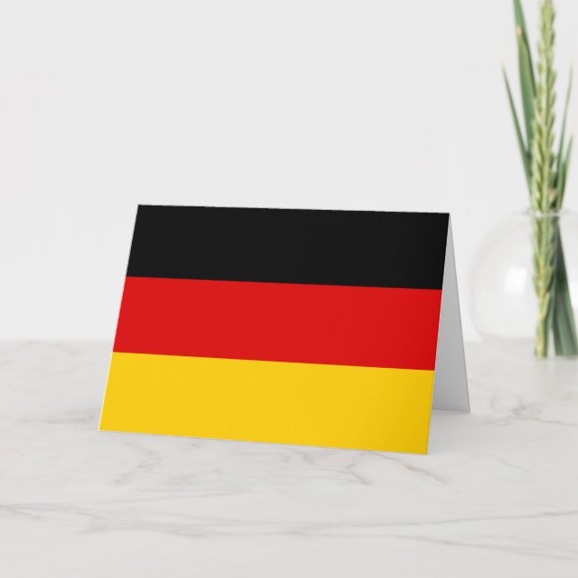 Flag of Germany Holiday Card (Front)
