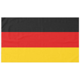 Flag of Germany or Deutschland Tablecloth