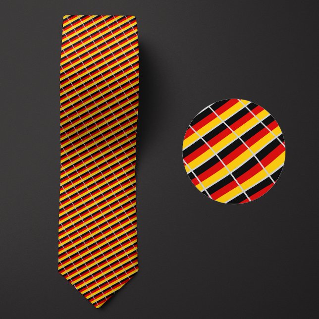 Flag of Germany Pattern Tie (Creator Uploaded)