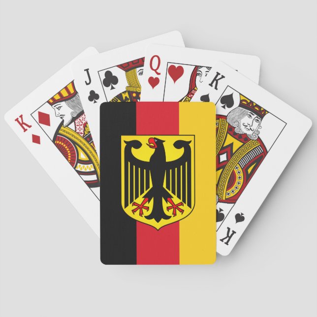 Flag of Germany Playing Cards (Back)