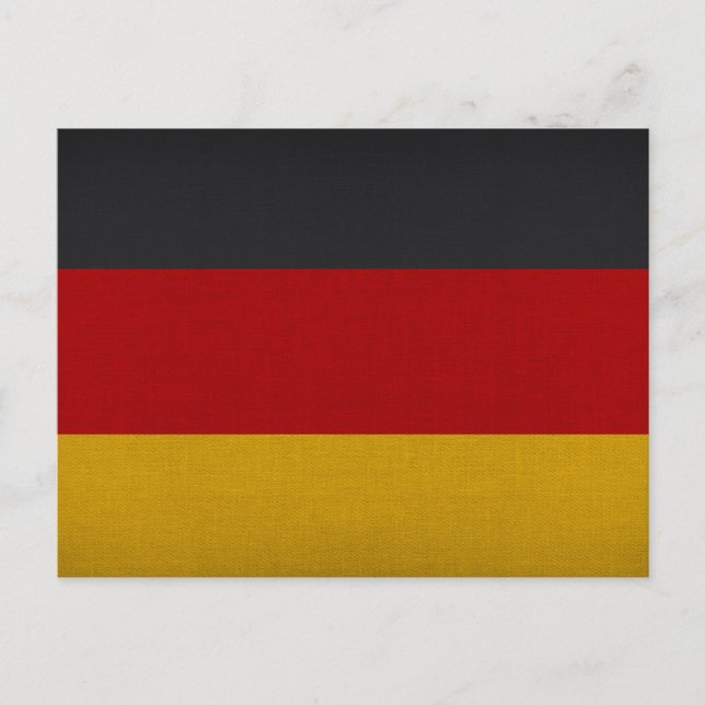 Flag of Germany Postcard (Front)