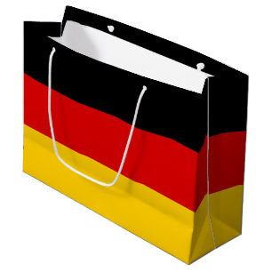 Flag of Germany Schwarz Rot Gold Patriotic Colours Large Gift Bag