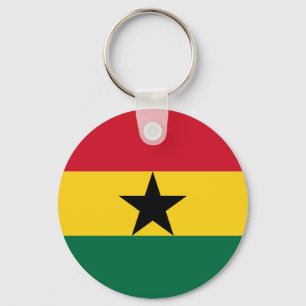 Flag of Ghana Key Ring