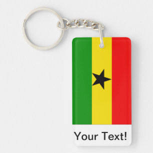 Flag of Ghana Key Ring