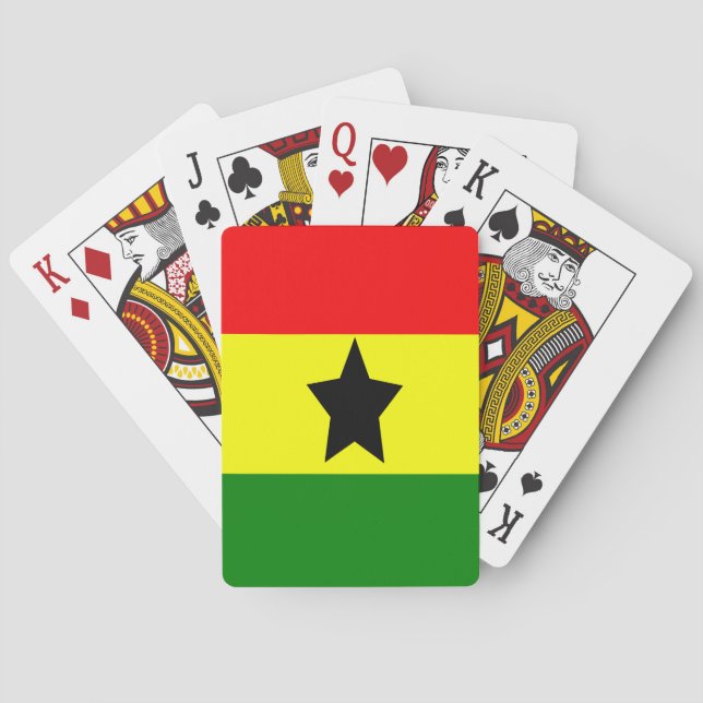 Flag of Ghana Playing Cards (Back)