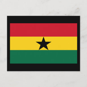 Flag of Ghana Postcard