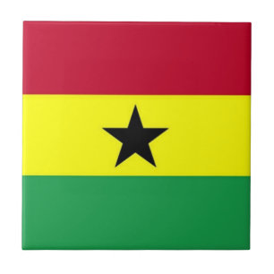 Flag of Ghana Tile