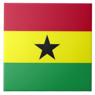 Flag of Ghana Tile