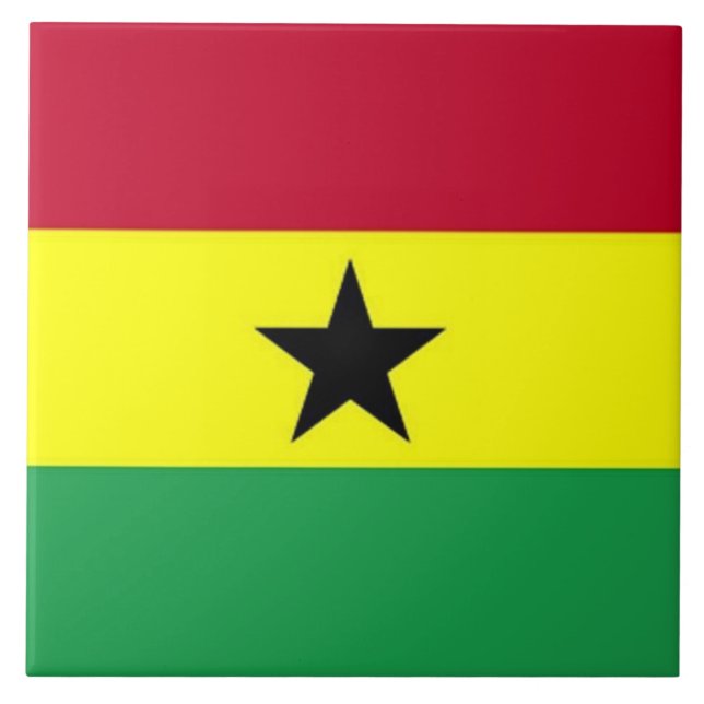 Flag of Ghana Tile (Front)