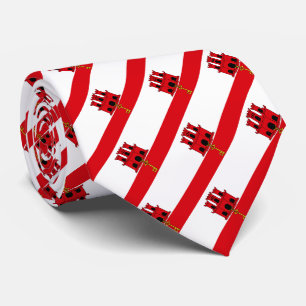 Flag of Gibraltar Tie