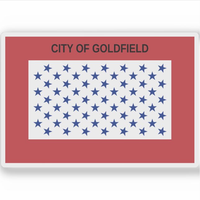 Flag of Goldfield, Colorado (Front)