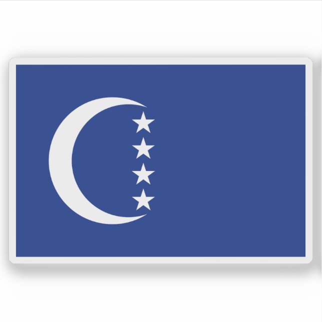 Flag of Grande Comore island, Comoros (Front)