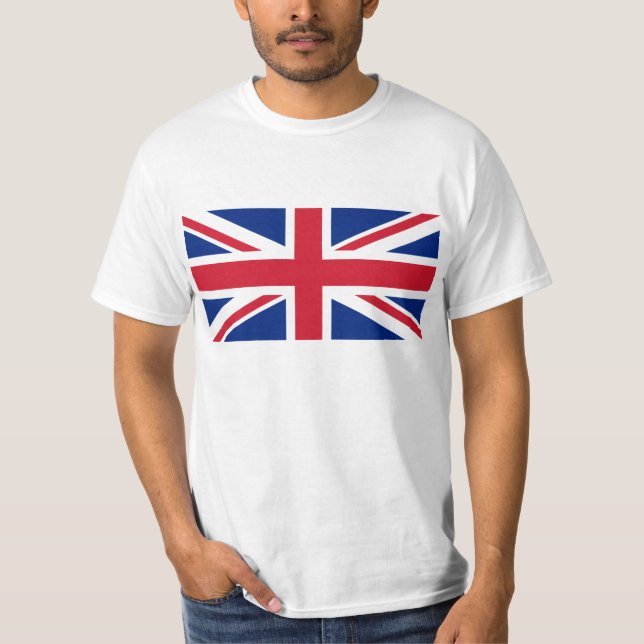 Flag of Great Britain T Shirt (Front)