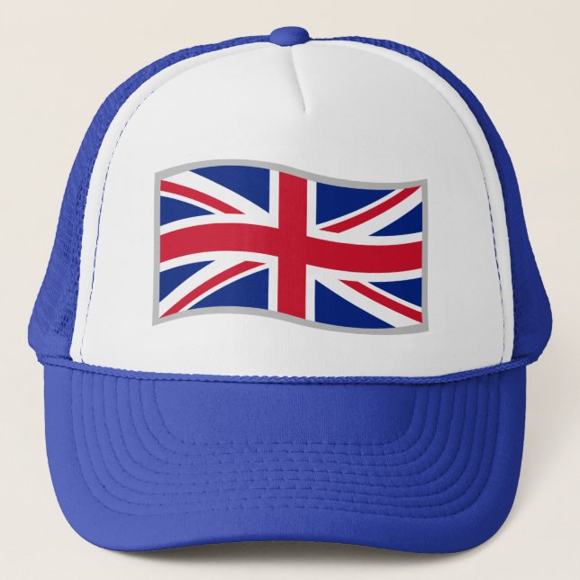 Flag of Great Britain Trucker Hat (Front)