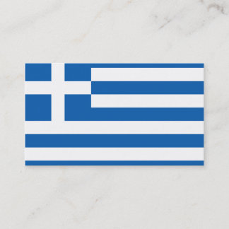 Flag of Greece Business Cards